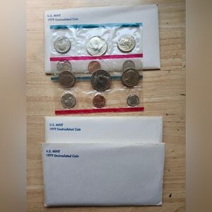 1979 U.S. Mint Uncirculated Coin Set X3